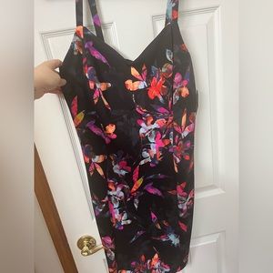 Floral Spaghetti Strap Dress